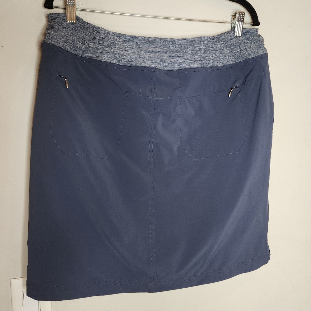 Duluth Blue Armachillo Cooling Pull-on Skort Women's Size 12 - Picture 6 of 16